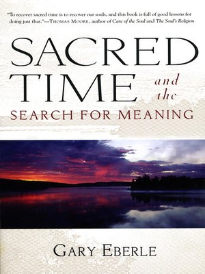 cover image of Sacred Time and the Search for Meaning